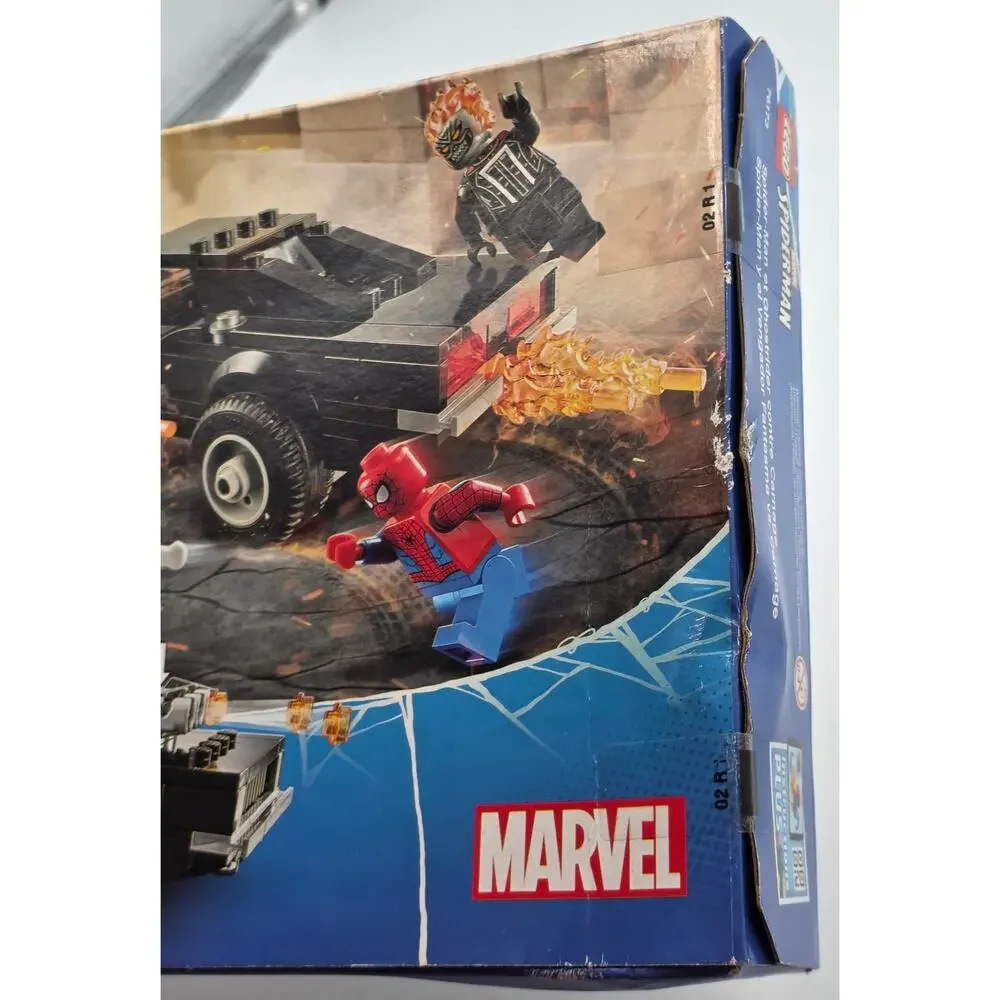 LEGO Super Heroes: Spider-Man and Ghost Rider vs. Carnage (76173) - New , T4